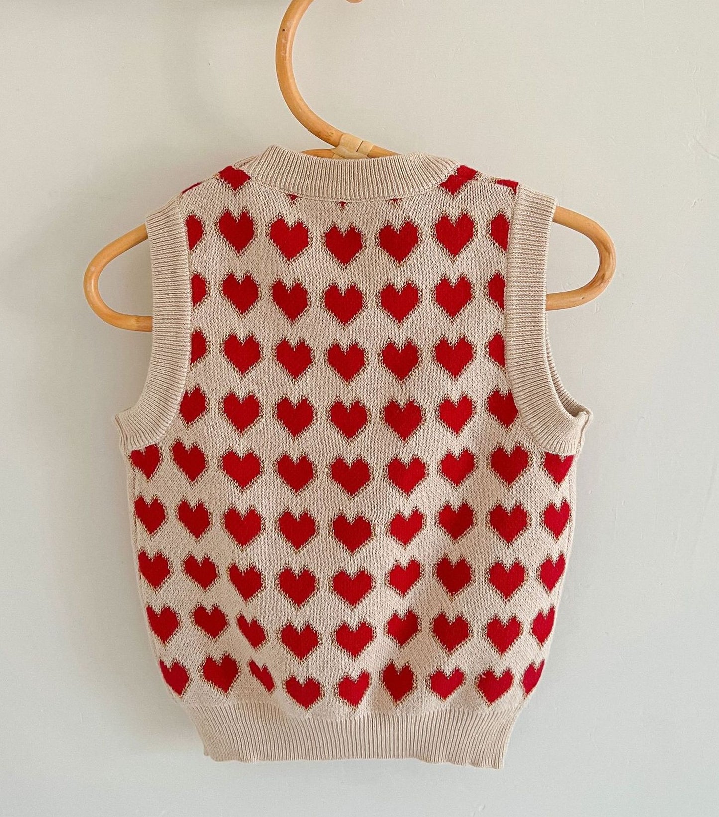 Knitted Pullover Heart