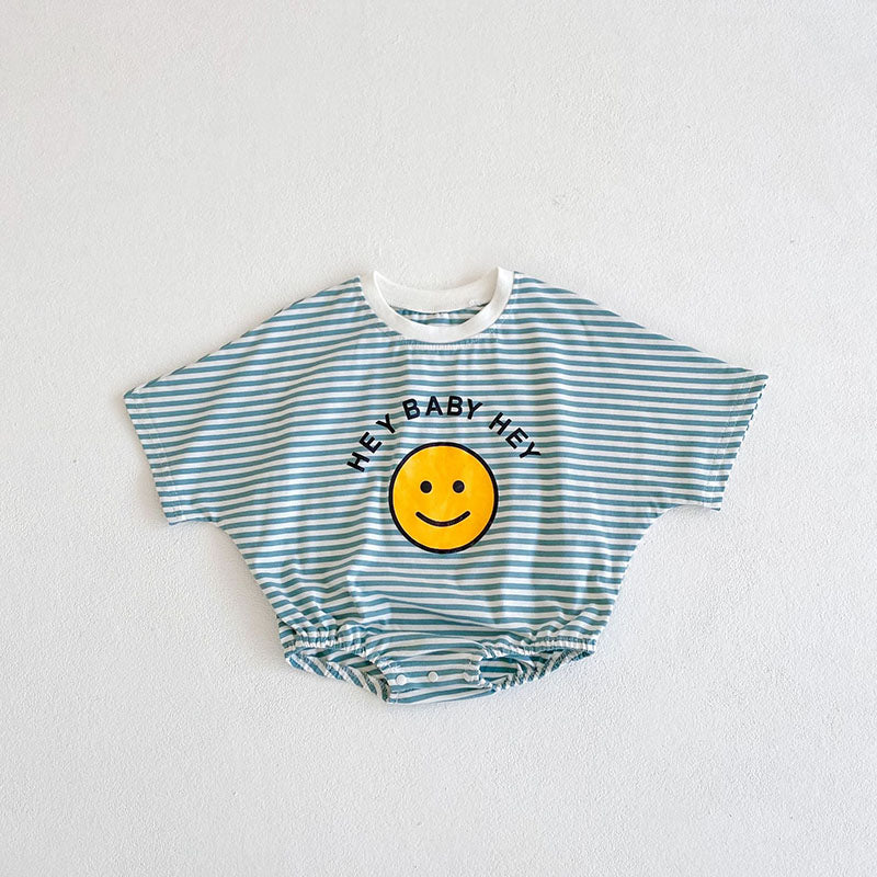 T-shirt Romper Smiley (Multiple Colors)