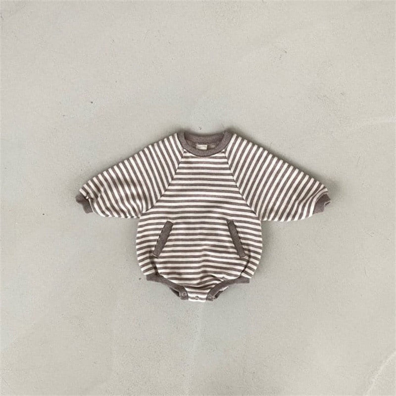 Longsleeve Romper Stripe