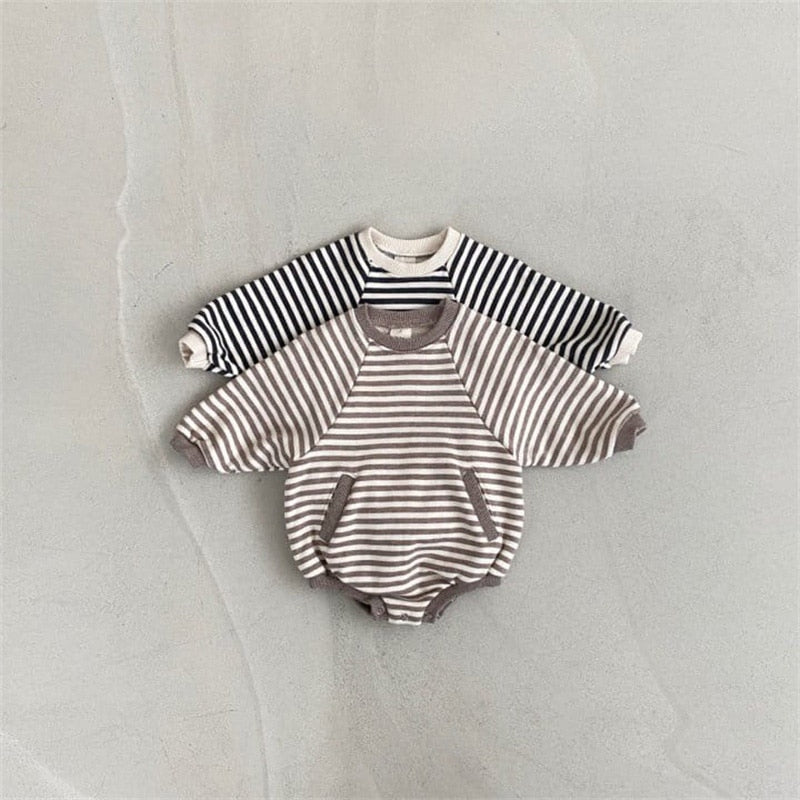 Longsleeve Romper Stripe